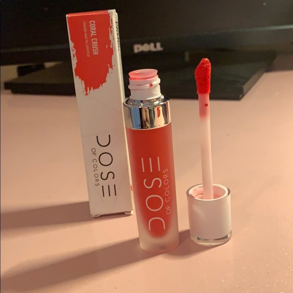 Dose of Colors Liquid Lipstick Coral Crush
